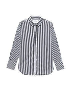 Frame Women's Oversized Cotton Button-Up Shirt